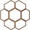 Ekena Millwork Florin Wood Fretwork Pierced Ceiling Medallion, Walnut, 28"OD x 9 7/8"ID x 3/8"T CMWP28X28X0375FOWA - alternate 5